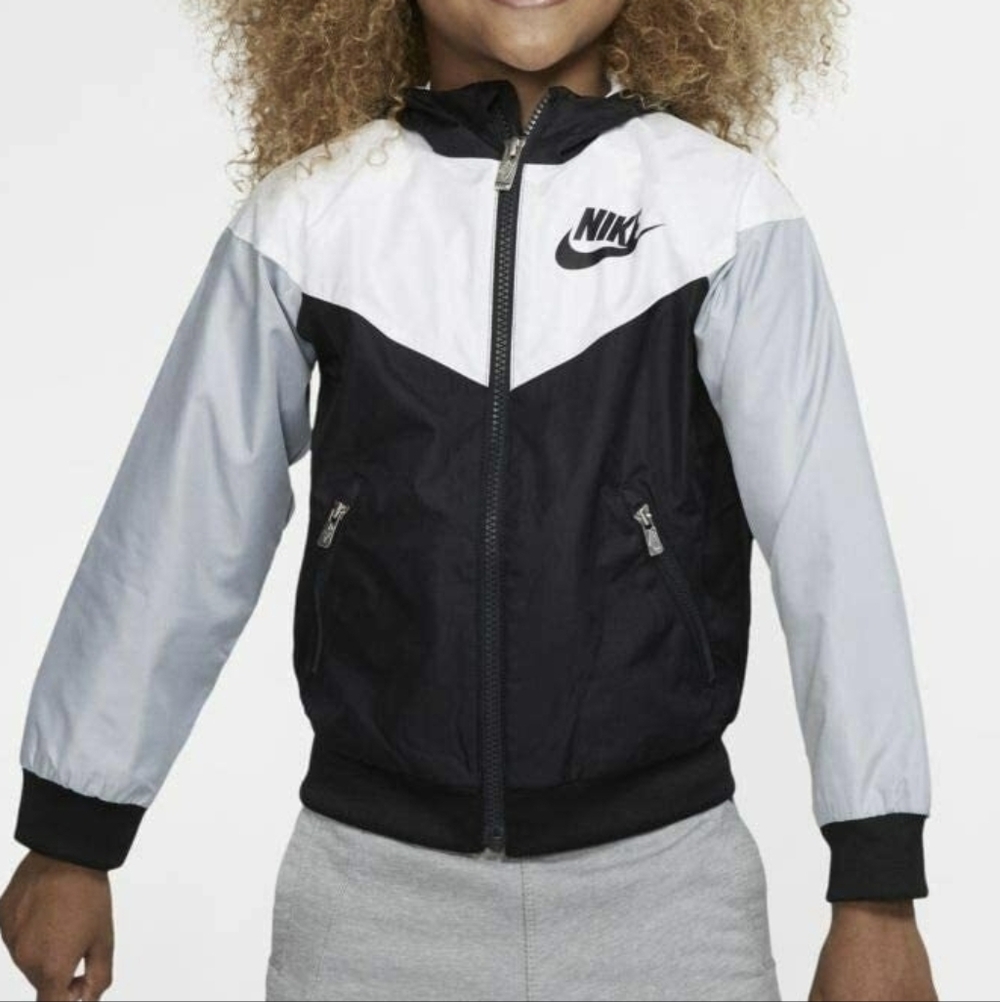 Nike Two-Tone Black and Gray Jacket